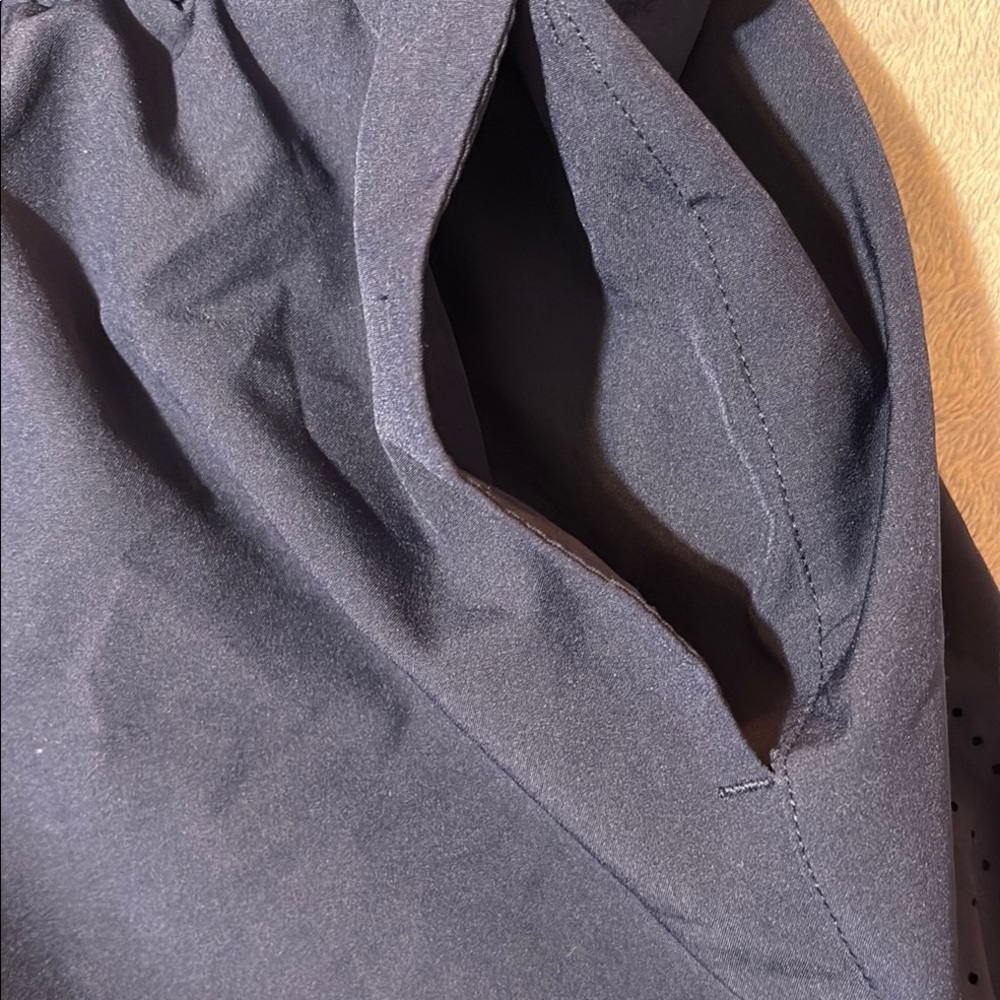 JoyLab Blue Athletic Shorts Elastic Waist Moisture-Wicking - Picture 3 of 7